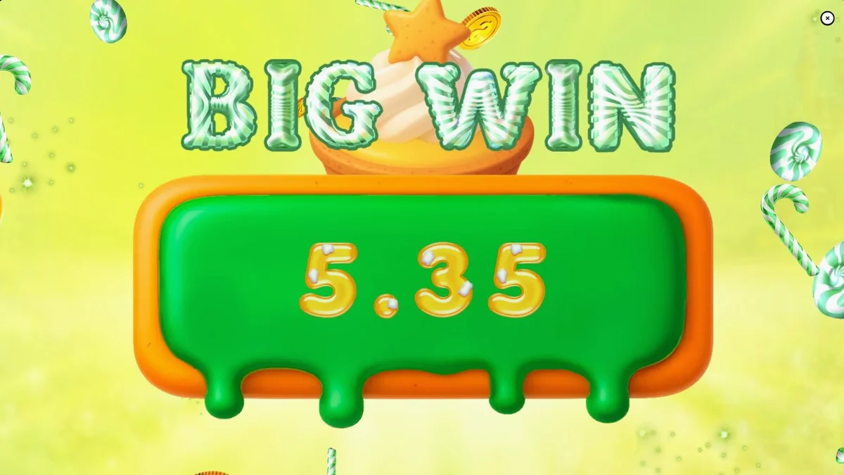 Tampilan visual slot Big Sugar Bonanza Xmas dengan tema permen dan monster lucu