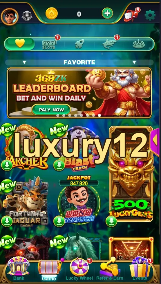 luxury12 Tangkapan Layar - APK Resmi
