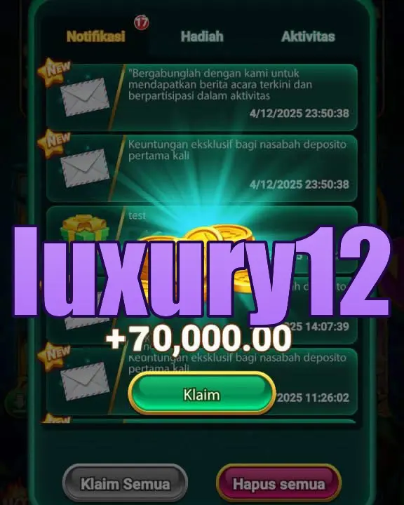 luxury12 Tangkapan Layar Resmi APK